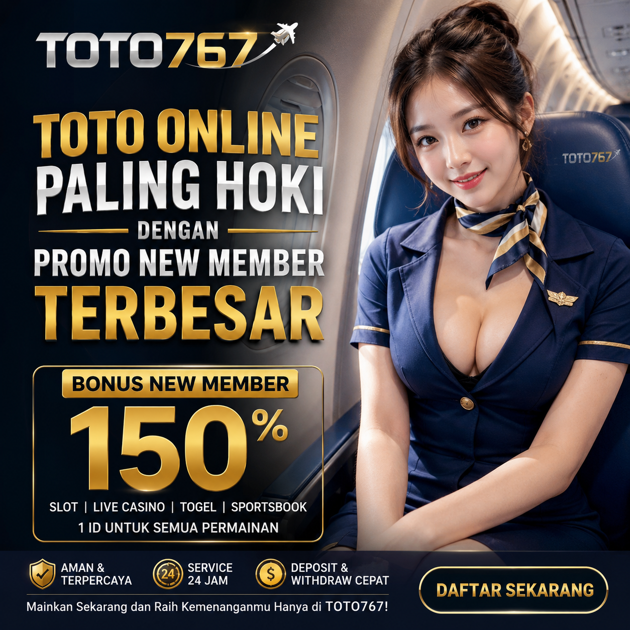 TOTO767 🚀 Situs Toto Online Populer dengan Transaksi Cepat dan Mudah
